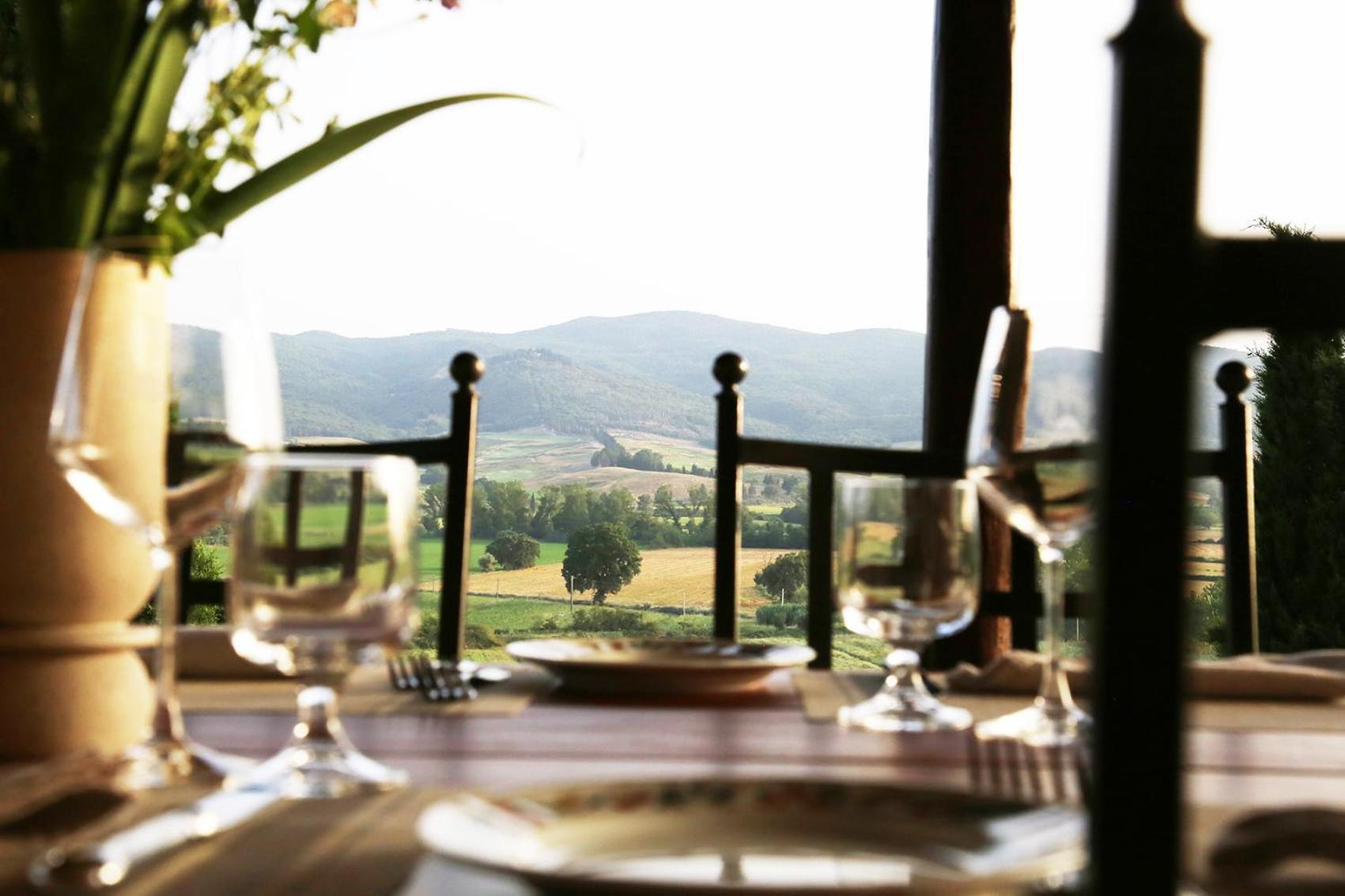 Casali Di Bibbiano Villa Buonconvento Kültér fotó