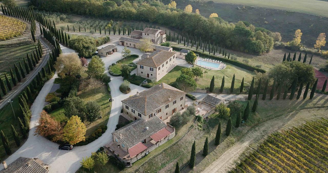 Casali Di Bibbiano Villa Buonconvento Kültér fotó