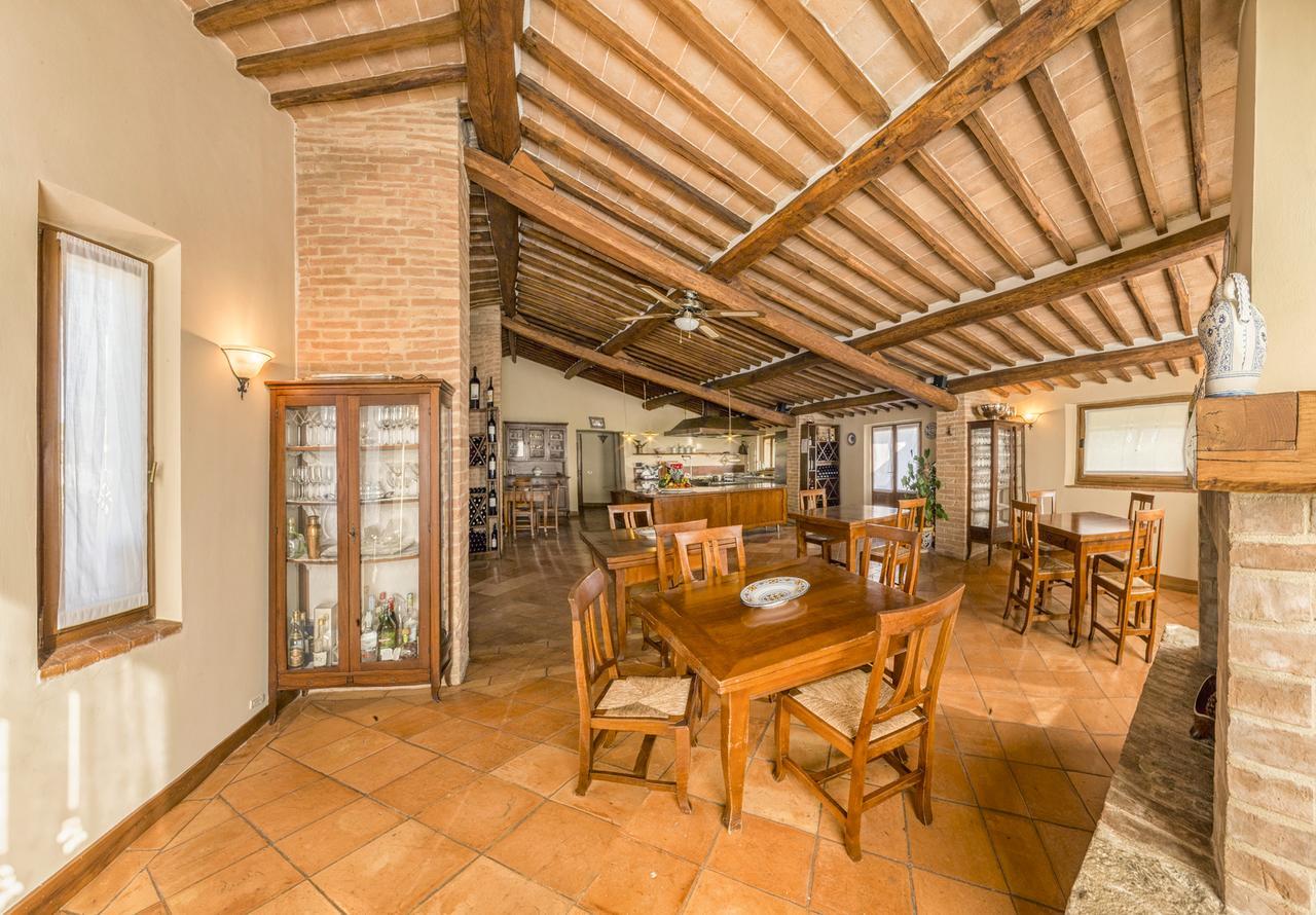 Casali Di Bibbiano Villa Buonconvento Kültér fotó
