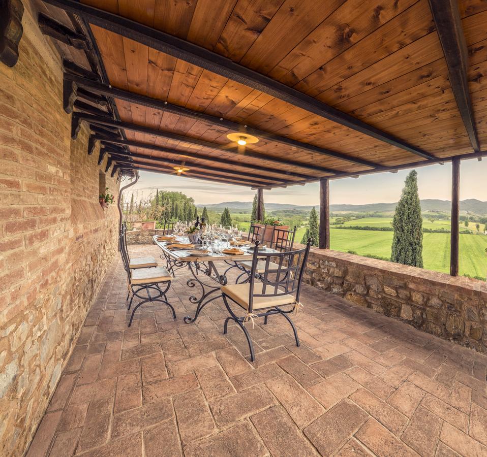 Casali Di Bibbiano Villa Buonconvento Kültér fotó